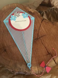 Card Making & Crafting - Kite Card