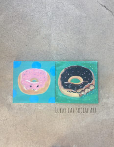 Summer Camp- Donut Painting @ Sew Hip